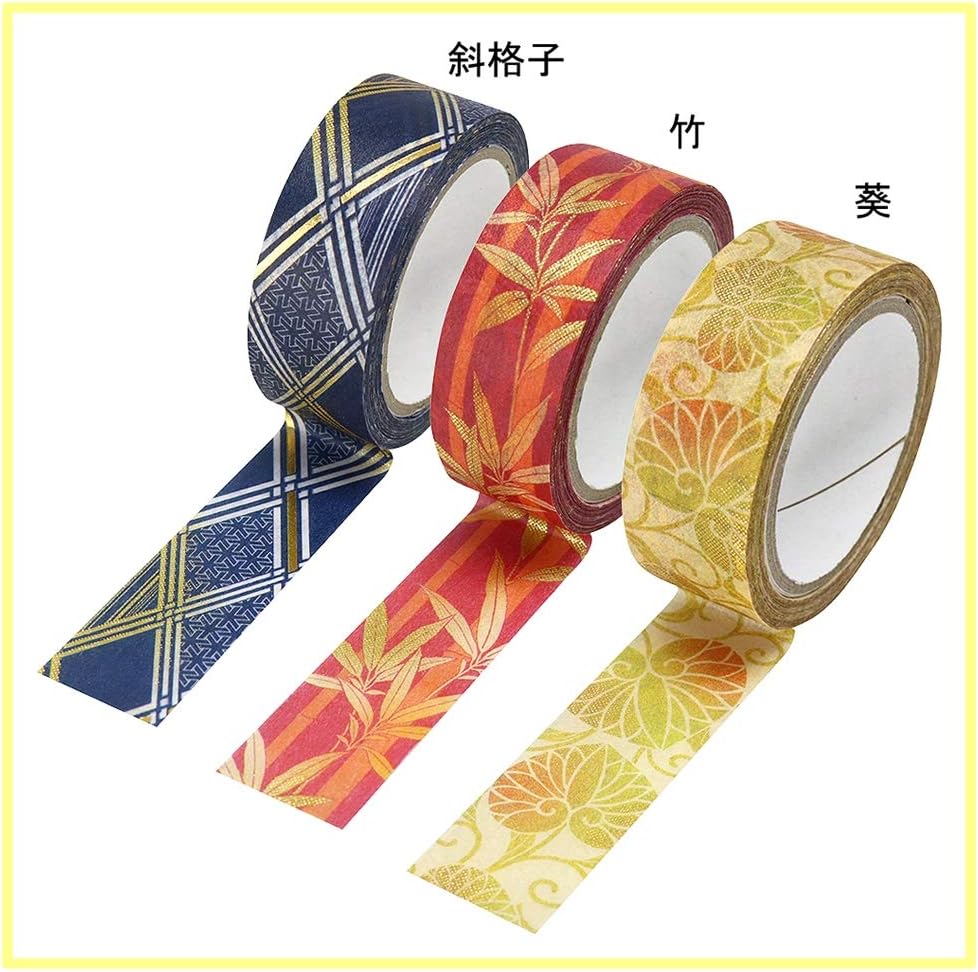 Kamiiso Washi Masking Tape Set