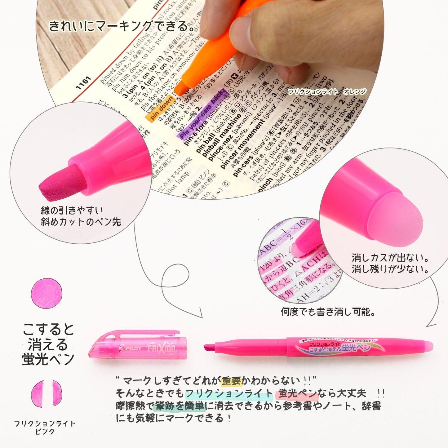 Pilot Friction Erasable Highlighter